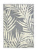 Homemaker maestro organic leaf grey Grey Living Room  Rug.