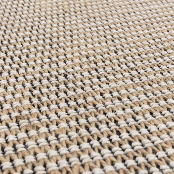 Asiatic global organic plain Brown, Beige Living Room Natural Fibre Rug.