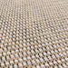 Asiatic global organic plain Brown, Beige Living Room Natural Fibre Rug.