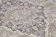 Hanse Home terrain orken grey cream Grey, Cream Living Room Moroccan Rug.