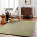 Surya marina orla 2322 sage Green Living Room Shaggy Rug.