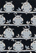 Woven Edge natural world owl Grey, Black Living Room Wool Rug.
