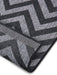 NorthRugs twin supreme palma night silver Grey Living Room Striped Rug.
