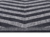 NorthRugs twin supreme palma night silver Grey Living Room Striped Rug.