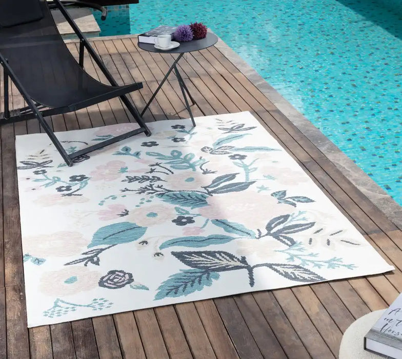 Surya bbd paloma 2312 mauve Blue, Multicoloured Living Room  Rug.