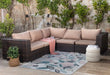 Surya bbd paloma 2312 mauve Blue, Multicoloured Living Room  Rug.