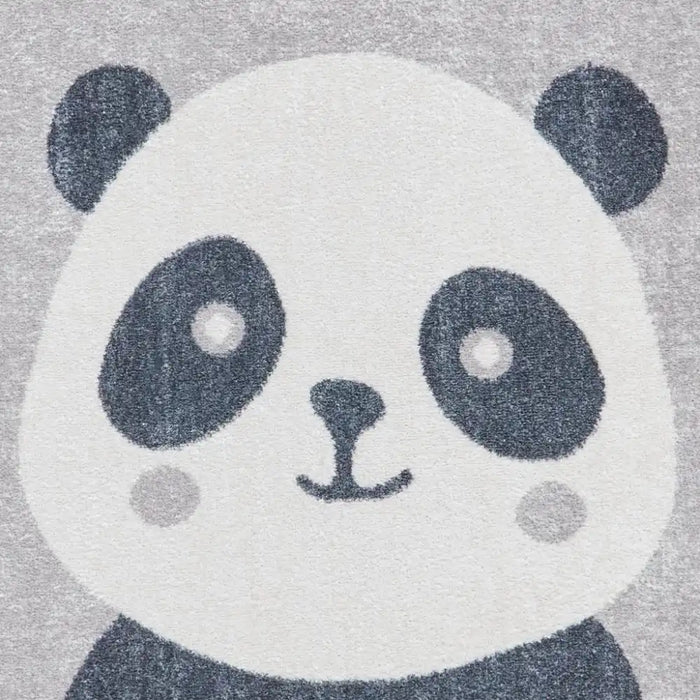 Think Rugs vida washable panda Grey Bedroom  Washable Rug.