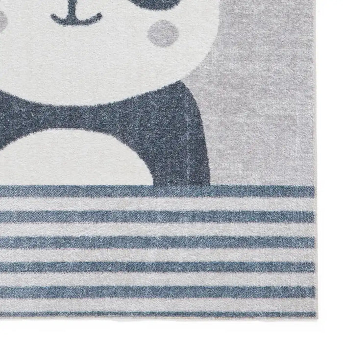 Think Rugs vida washable panda Grey Bedroom  Washable Rug.