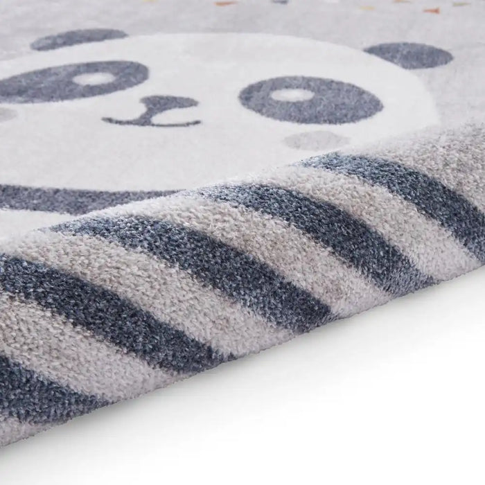 Think Rugs vida washable panda Grey Bedroom  Washable Rug.