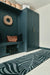 Woven Edge woven edge runners paradise c4 charcoal grey Grey, Black Living Room Wool Rug.