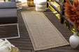 Surya mge penny 2300 camel Brown Outdoor  Flat Weave Rug.