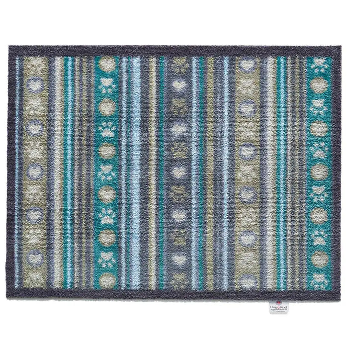 Hug Rug hug rug pet pet 80 Blue, Multicoloured Kitchen  Doormat Rug.