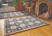 Hug Rug hug rug pet pet check Multicoloured Kitchen  Doormat Rug.