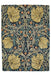 Morris & Co morris and co pimpernel indigo 028818 Multicoloured Living Room Wool Rug.