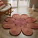 Esselle spinningfields pink Pink Living Room Natural Fibre Rug.