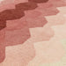 Asiatic hive teal pink Pink, Cream Living Room Natural Fibre Rug.