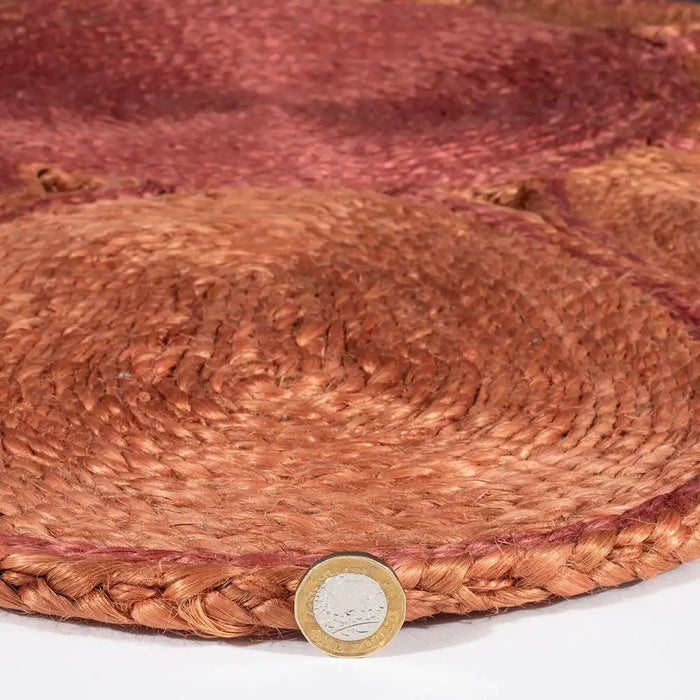 Esselle spinningfields pink Pink Living Room Natural Fibre Rug.