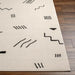 Surya pss piper 2356 white Cream Living Room  Rug.