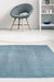 Homemaker snug melrose plain denim Blue Living Room Geometric Rug.