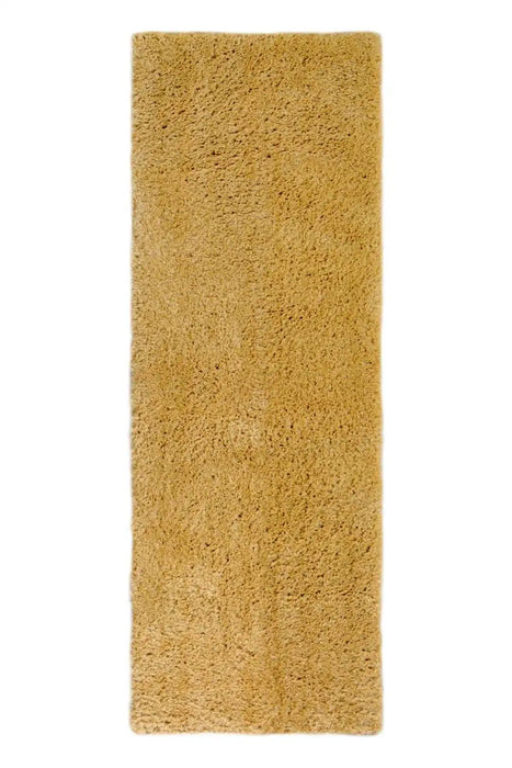 Homemaker snug melrose plain ochre Yellow Living Room Geometric Rug.