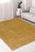 Homemaker snug melrose plain ochre Yellow Living Room Geometric Rug.