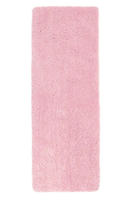 Homemaker snug melrose plain pink Pink Living Room Geometric Rug.
