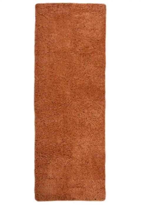 Homemaker snug melrose plain terra Teal Living Room Geometric Rug.