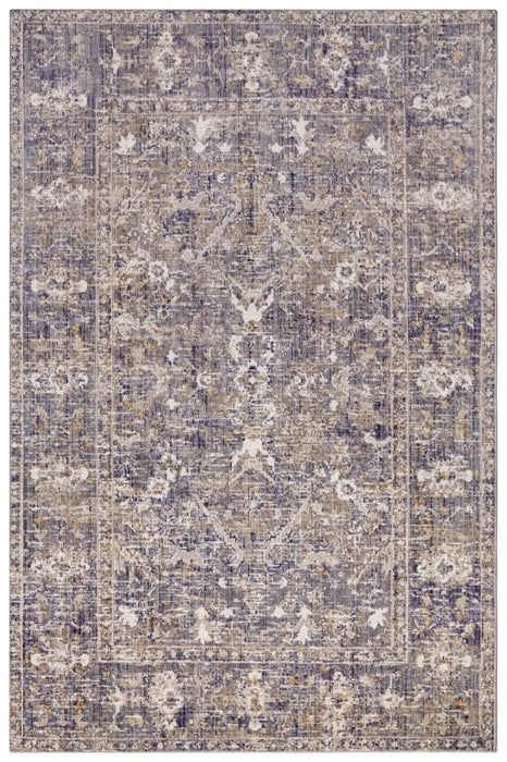 Nouristan cairo port cream blue Blue, Cream Living Room Moroccan Rug.