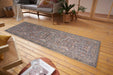 Nouristan cairo port cream blue Blue, Cream Living Room Moroccan Rug.