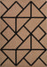 Serdim Rugs harper outdoor prism black Brown, Black Living Room Natural Fibre Rug.