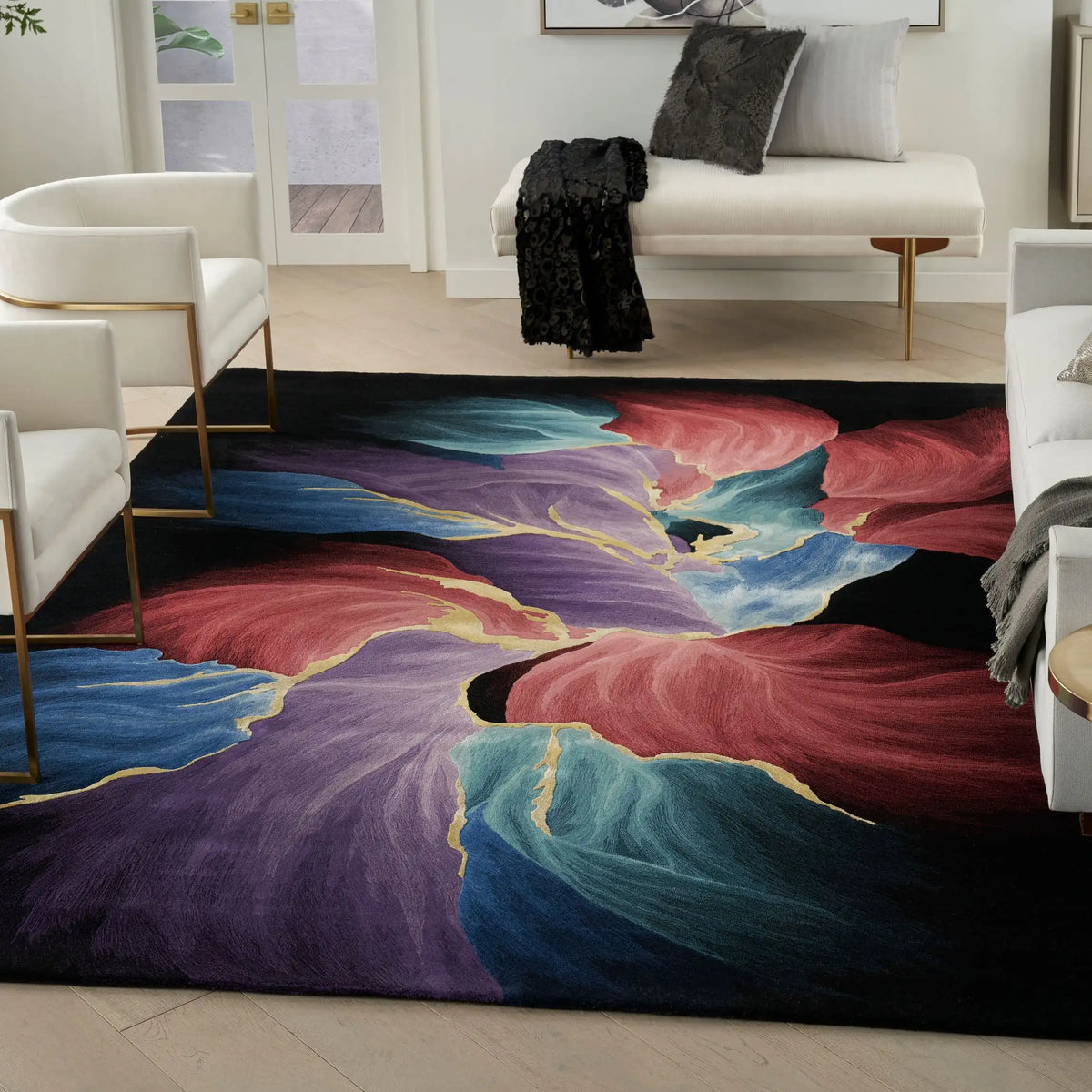 Prismatic PRS34 Black Rugs - Buy PRS34 Black Rugs Online from Rugs ...