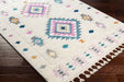 Surya lof pukyu 2300 multicolored Ivory, Multicoloured Living Room Shaggy Rug.