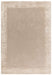 Asiatic ascot putty Beige Living Room Wool Rug.
