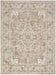 Nourison quarry qua05 beige Beige Living Room Moroccan Rug.