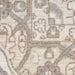 Nourison quarry qua05 beige Beige Living Room Moroccan Rug.