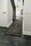 Woven Edge woven edge runners regalia c3 charcoal Brown, Grey Living Room Wool Rug.