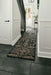 Woven Edge woven edge runners regalia c3 charcoal Brown, Grey Living Room Wool Rug.