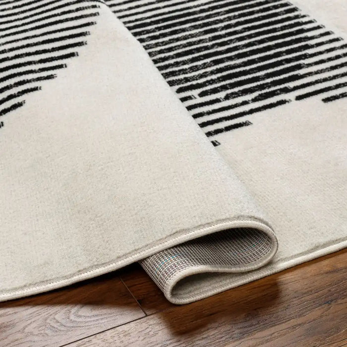 Surya pss reily 2364 grey Cream Living Room  Rug.