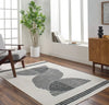 Surya pss reily 2364 grey Cream Living Room  Rug.