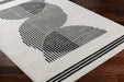 Surya pss reily 2364 grey Cream Living Room  Rug.