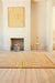 Asiatic reef rf28 curve ochre Yellow Living Room Wool Rug.