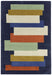 Asiatic reef rf33 stacks multi Multicoloured Living Room Wool Rug.