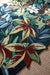 Sanderson sanderson robins wood forest green 146508 Blue, Green, Multicoloured Living Room Wool Rug.