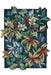 Sanderson sanderson robins wood forest green 146508 Blue, Green, Multicoloured Living Room Wool Rug.