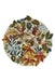 Sanderson sanderson robins wood russet brown 146501 Multicoloured Living Room Wool Rug.