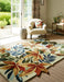 Sanderson sanderson robins wood russet brown 146501 Multicoloured Living Room Wool Rug.