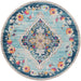 Surya fsa romy 2300 blue Blue Living Room Moroccan Rug.