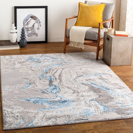 Surya lsr rosaline 2303 blue Blue Living Room  Rug.