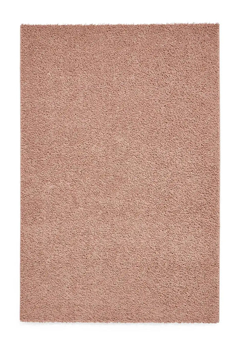 Think Rugs bali rose Pink Living Room Shaggy Rug.