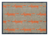 Turtle Mat scion running mr fox Beige, Orange Kitchen  Washable Rug.